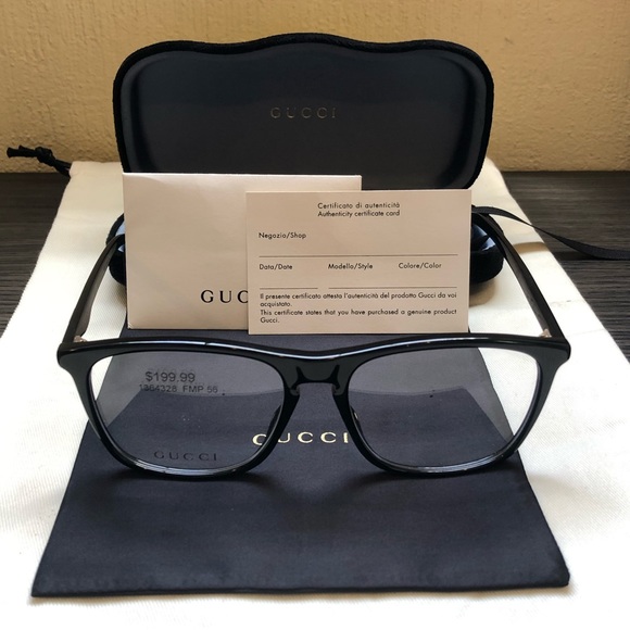 Gucci Non-Prescription Designer Glasses (GG0332O) - Picture 1 of 6